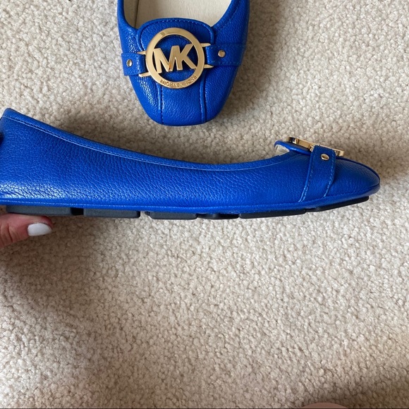 Michael Kors Royal Blue Flats - Picture 3 of 9